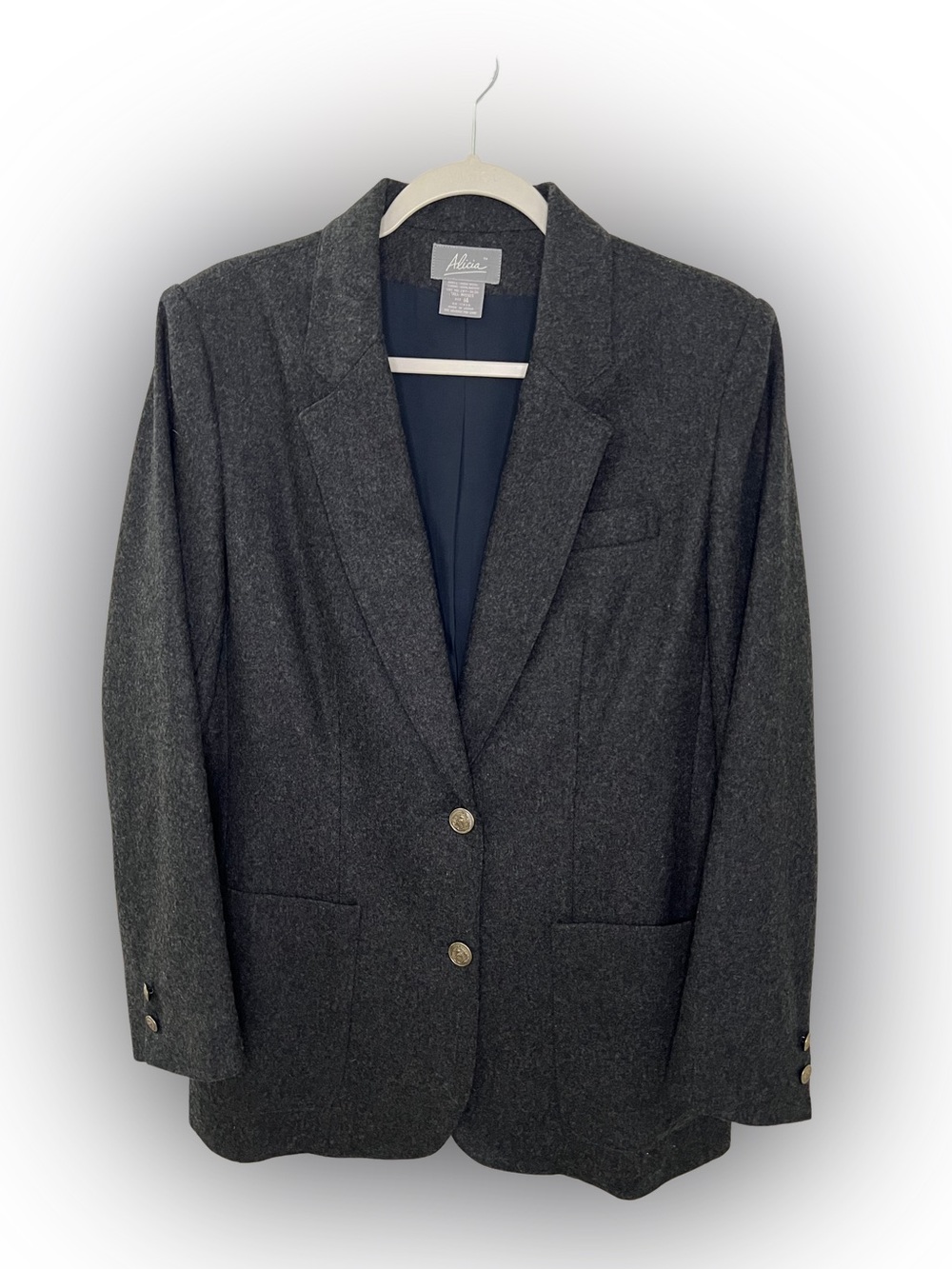Vintage Wool Blazer (has holes!)
